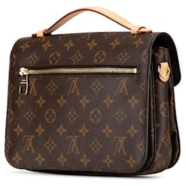 Louis Vuitton-Louis Vuitton Monogram Pochette Metis MM Bag-Brown