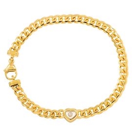Bracelet Cœur Happy Diamond de Chopard Doré