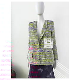 Chanel-New Paris / Seoul Lesage Tweed Jacket 36 FR-Multiple colors