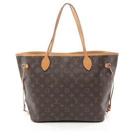 Louis Vuitton-Louis Vuitton Neverfull MM Tote Bag M40156-Brown