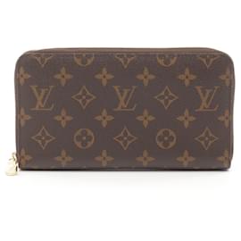 Louis Vuitton-Louis Vuitton Zippy Organizer Wallet M62581-Brown