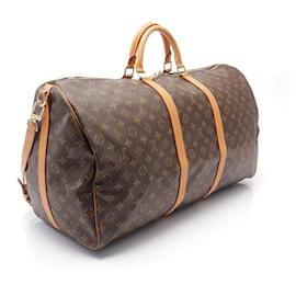 Louis Vuitton-Louis Vuitton Keepall Bandouliere 60 Monogram Bag-Brown