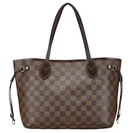 Louis Vuitton-Louis Vuitton Damier Neverfull PM Tote Bag N51109-Brown