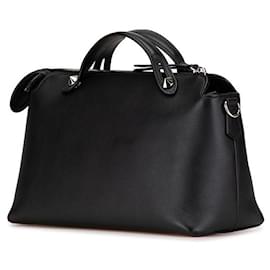 Fendi-Fendi By The Way Medium Leather Handbag 8BL146-Black