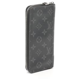 Louis Vuitton-Louis Vuitton Monogram Eclipse Zippy Wallet M62295-Black
