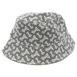 Burberry TB Monogram Canvas Hat Brown