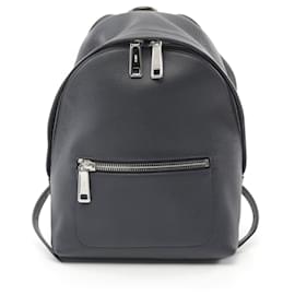 Fendi-Fendi Leather Kiodo Small Backpack 7VZ077-Blue