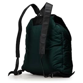 Balenciaga-Balenciaga Nylon Leather Classic Traveler Backpack-Green