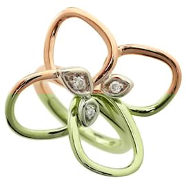 Autre Marque-ANTONINI K18PG Pink Gold Diamond Ring-Pink