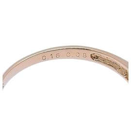 Autre Marque-K18PG Diamond Heart Ring 0.16ct-Golden