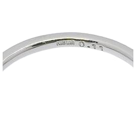 Autre Marque-Samantha Tiara K18WG Diamond Alphabet Ring-White