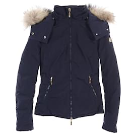 Moncler AMIENS Down Jacket Polyester Navy Navy blue