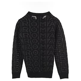 Fendi-Fendi Wool Knit Top FENDI × MARC JACOBS-Black