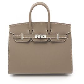 Hermès Hermes Birkin Sellier 25 Handbag Brown Brown