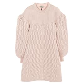 Fendi-Fendi Rayon Dress Pink FZD863-Pink
