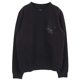 Fendi-Fendi Cotton Sweatshirt FY0187 A2F5-Black