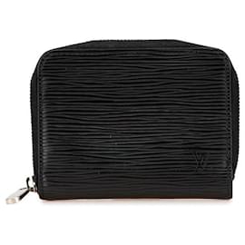 Louis Vuitton-Louis Vuitton Epi Zippy Coin Purse M60152-Black