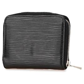 Louis Vuitton-Louis Vuitton Epi Zippy Coin Purse M60152-Black