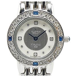 Valentino Fine Platinum Quartz Watch VD-2038 White