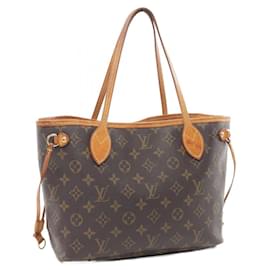 Louis Vuitton-Louis Vuitton Neverfull PM Monogram Tote Bag M40155-Brown