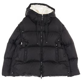 Moncler ASARET Nylon Down Jacket Black Black