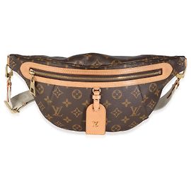 Riñonera Highrise de Lona Monogram Louis Vuitton Castaño