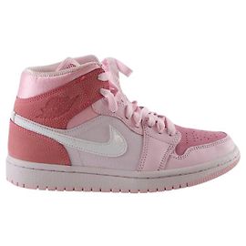 Nike Baskets en cuir roses Rose