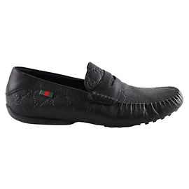 Gucci Mocassini in pelle nera Nero