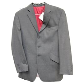Hackett London-Blazers Jackets-Grey