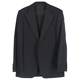Hugo Boss- Boss by Hugo Boss Single-Breasted Blazer and Trousers Set in Black Wool-Black