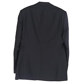 Hugo Boss- Boss by Hugo Boss Single-Breasted Blazer and Trousers Set in Black Wool-Black