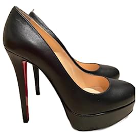 Christian Louboutin-Bianca 140 taille enfant EU 37,5-Noir,Rouge