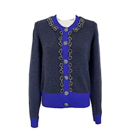 Chanel-Paris / London Jewel Embellished Cardigan-Other