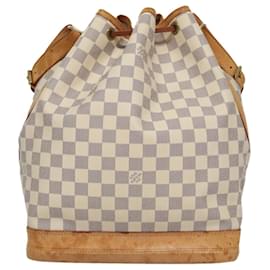 Louis Vuitton-LOUIS VUITTON Damier Azur Noe Shoulder Bag N42222 LV Auth 93058-Other