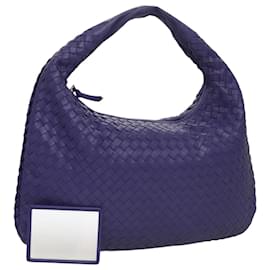 Autre Marque-BOTTEGA VENETA Hobo Shoulder Bag Leather Purple Auth mr793-Purple