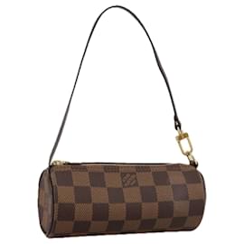 Louis Vuitton-LOUIS VUITTON Damier Ebene Papillon Pouch LV Auth 104187A-Other