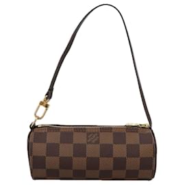 Louis Vuitton-LOUIS VUITTON Damier Ebene Papillon Pouch LV Auth 104187A-Other