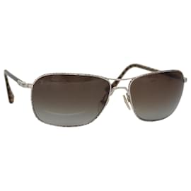 Louis Vuitton-LOUIS VUITTON Damier Conspiration Sunglasses metal Brown Z0035U LV Auth am7330-Brown