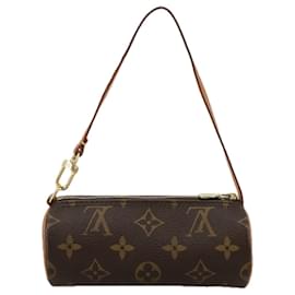 Louis Vuitton-LOUIS VUITTON Monogram Papillon Pouch LV Auth 104329-Monogram