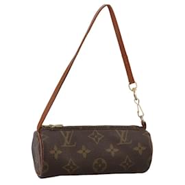 Louis Vuitton-LOUIS VUITTON Monogram Papillon Pouch LV Auth 106665-Monogram