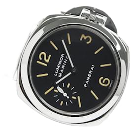 Panerai-PANERAI Luminor Marina 44 MM PAM00001 A series Mens-Silvery