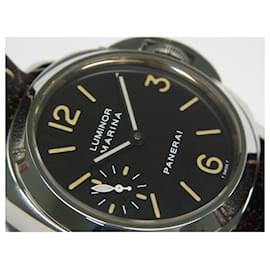 Panerai-PANERAI Luminor Marina 44 MM PAM00001 A series Mens-Silvery