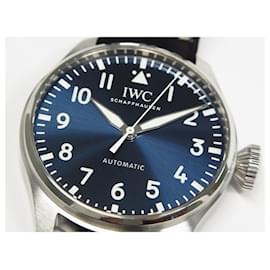 IWC-IWC large Pilot's watch 43 blue Dial IW329303 Mens-Silvery