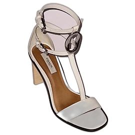 Escarpins Coach en cuir blanc Blanc