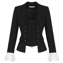 Anne Fontaine Jackets Black White