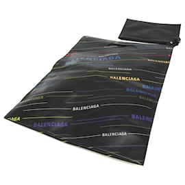 Balenciaga-Balenciaga Plastic Bag Shopper S 541908-Black,Multiple colors