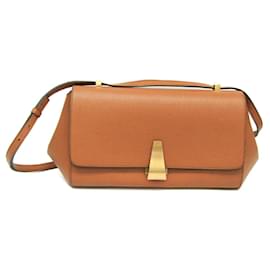 Bottega Veneta Palmerath ANGLE 576143 Borsa a Spalla in Pelle da Donna Cammello