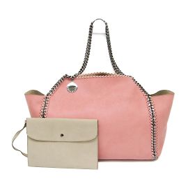 Stella Mc Cartney Bolso tote reversible Stella McCartney Rosa Beige