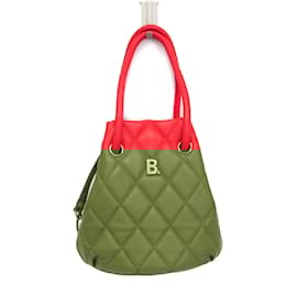 Balenciaga-Balenciaga B Bucket Bag 600327-Red