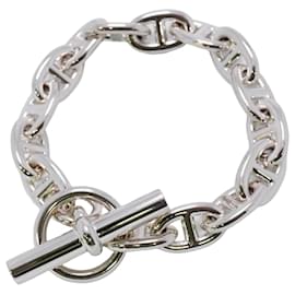 Hermès-Hermes Chaine d'Ancre GM Silver 925 Men's Bracelet-Other
